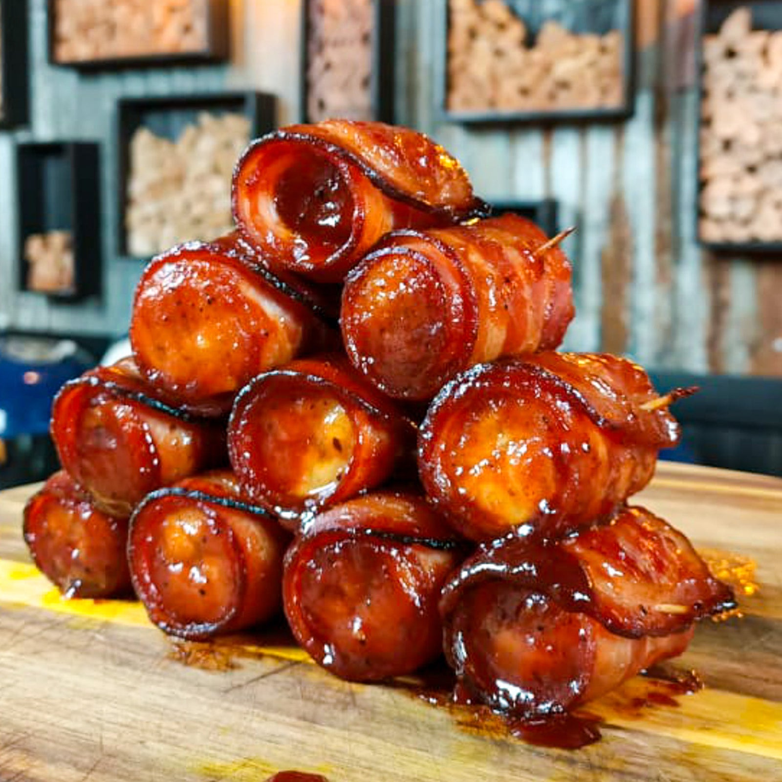 Bacon Wrapped Bananas