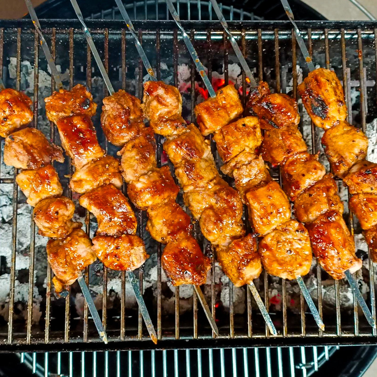Mongolian Pork Skewers