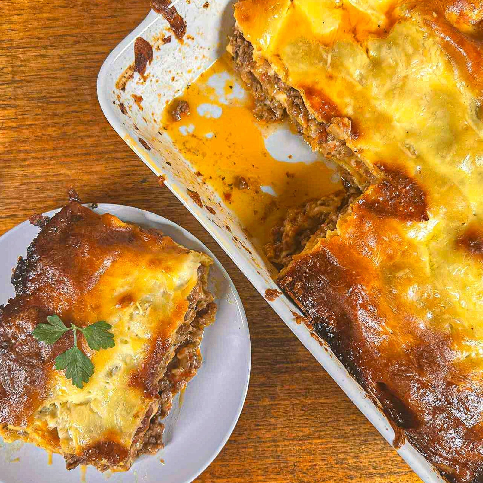 Lasagna in one hour