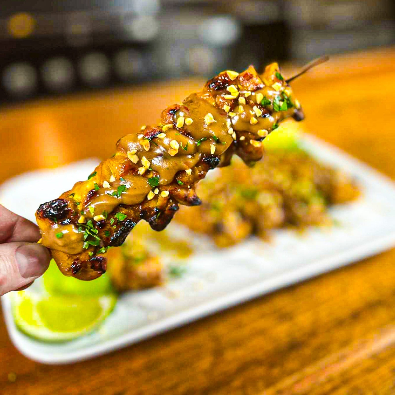 Chicken Satay Skewers