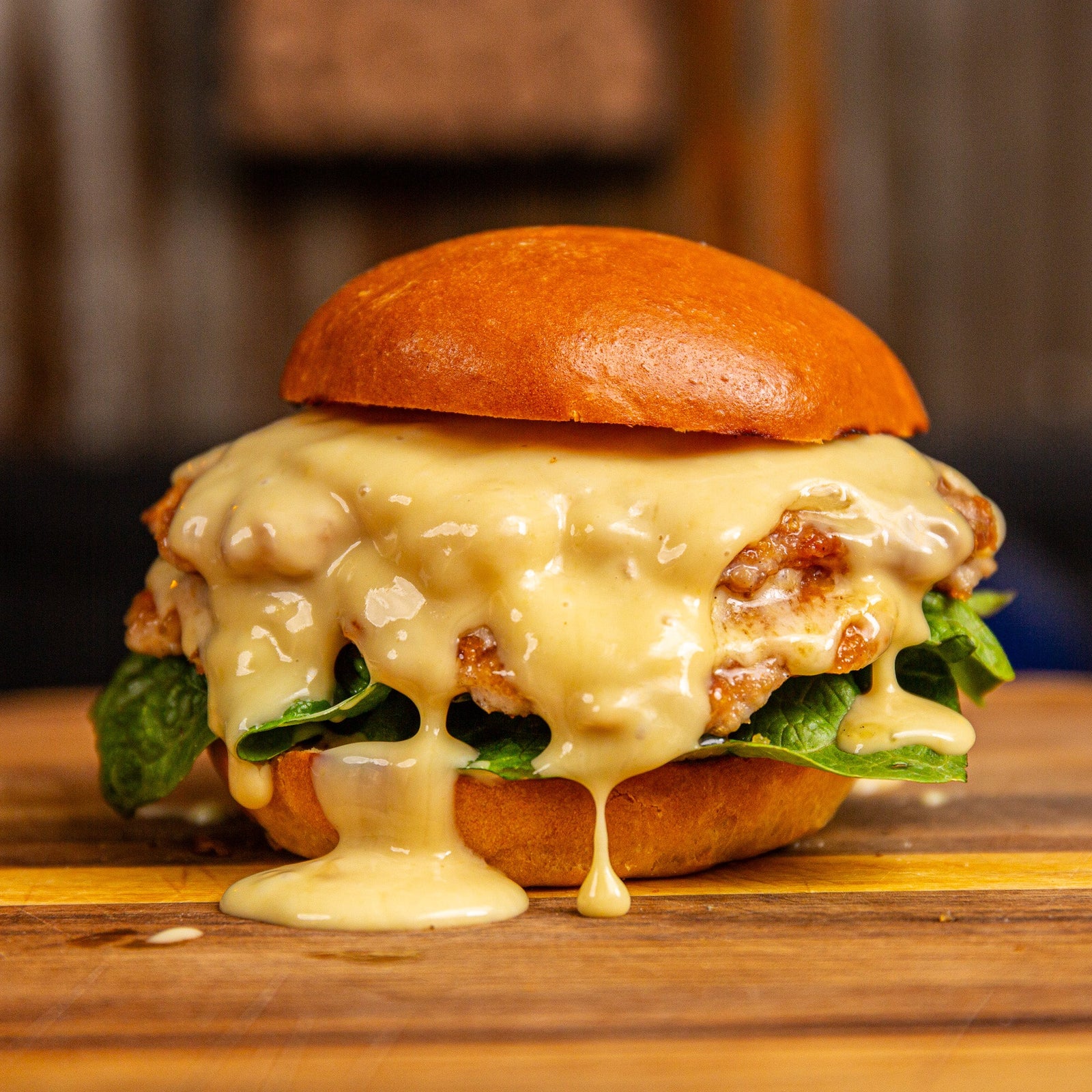 Chicken Smash Burgers
