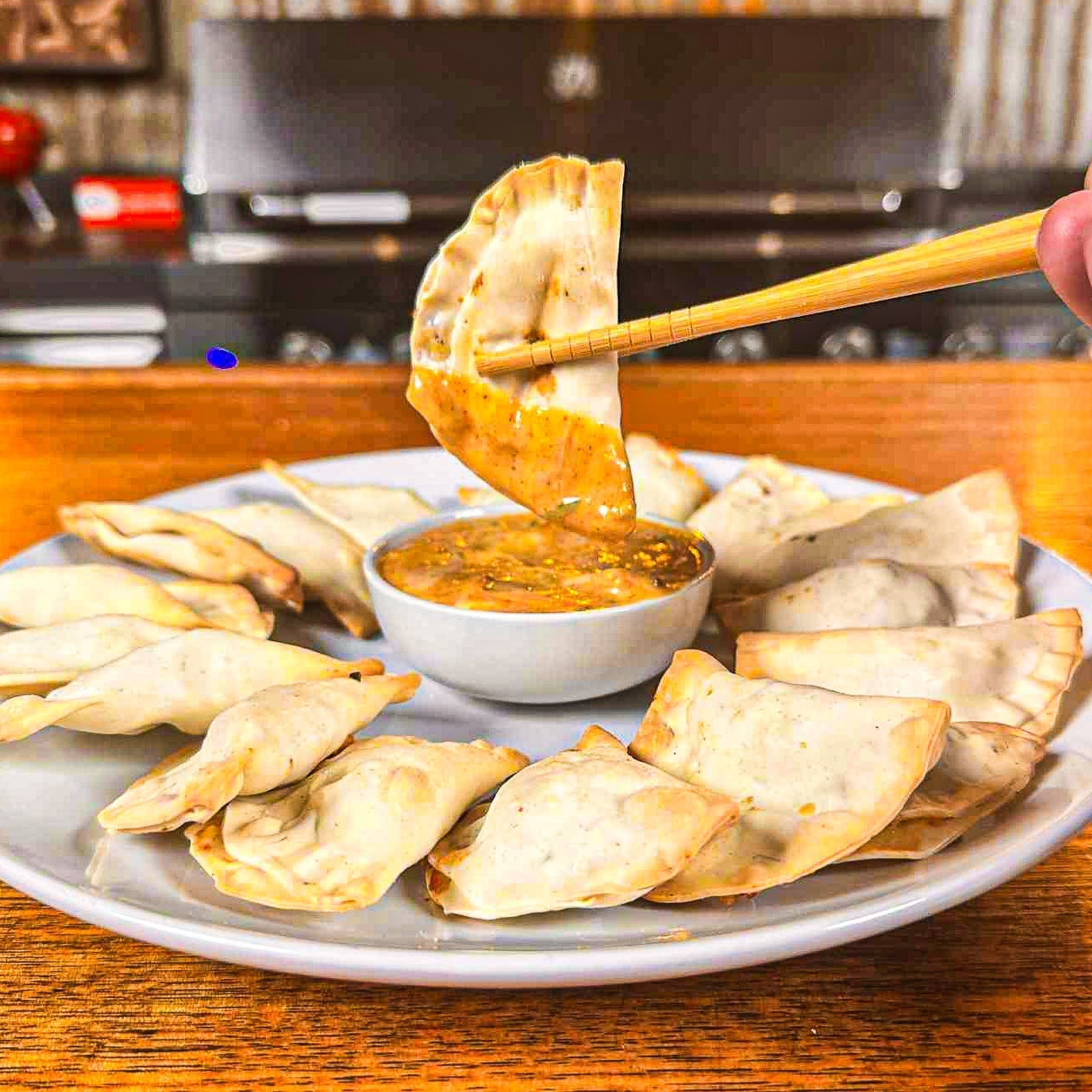 Cheeseburger Dumplings