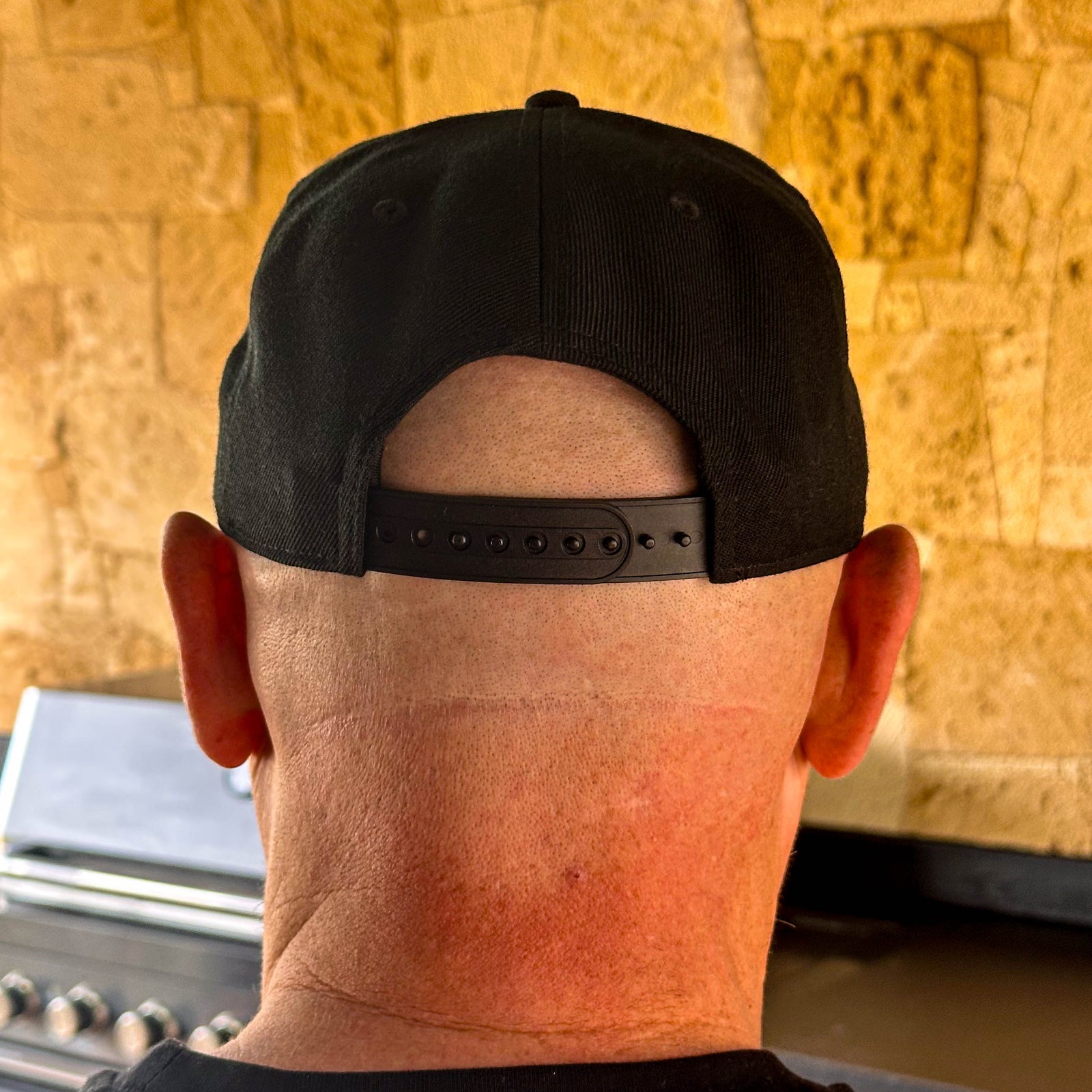 Flat Peak "Schueys BBQ" Cap (Black)