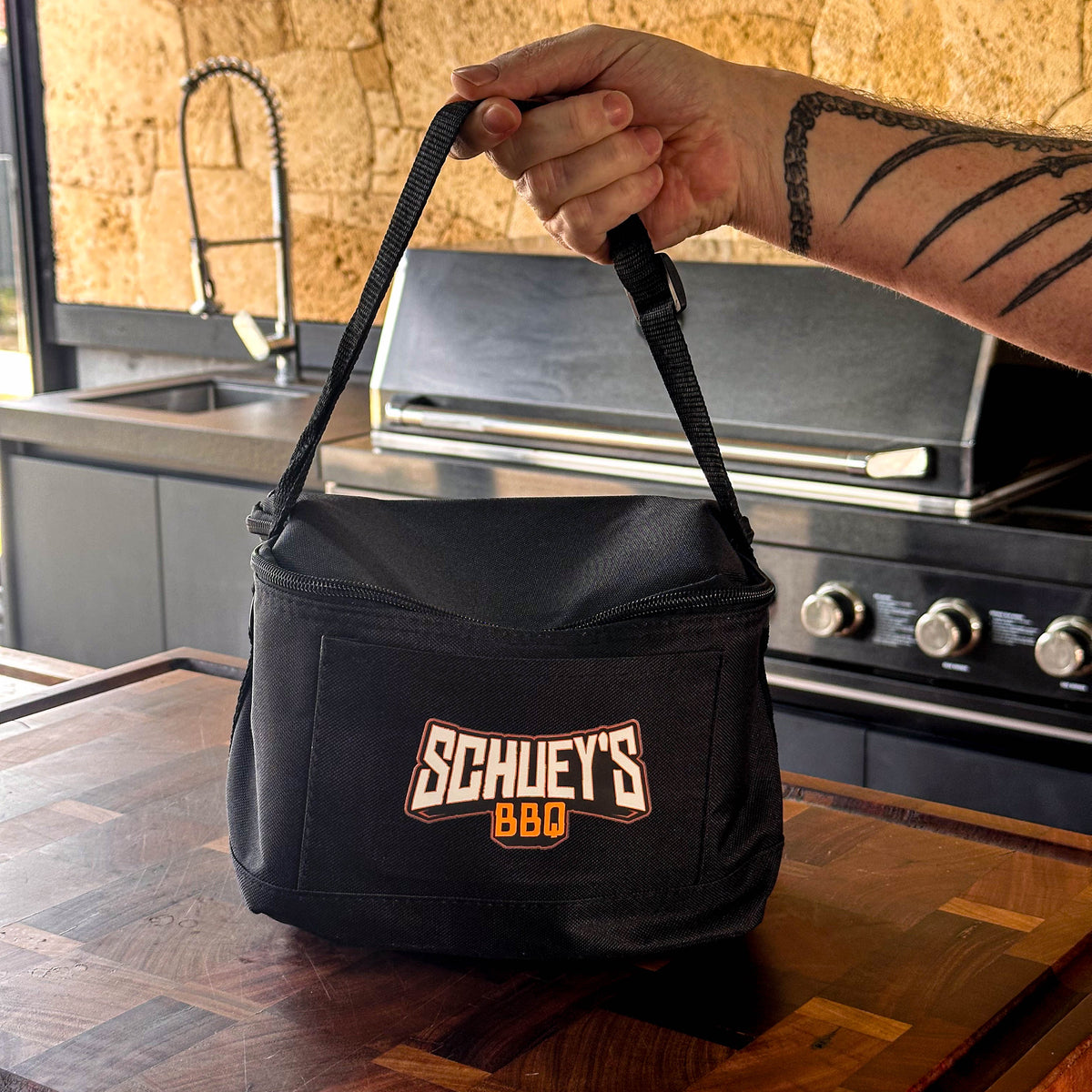 Black Soft Esky (6 pack)